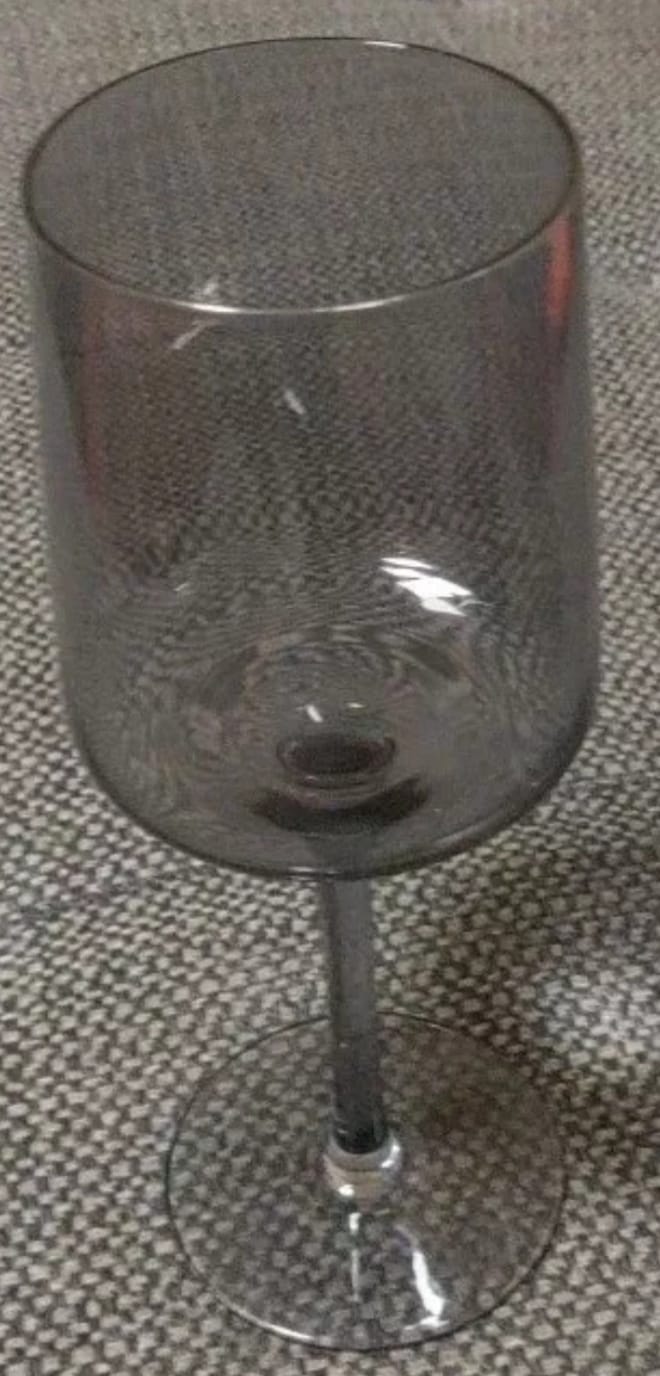 4er Set Weingläser 340 ml, Das perfekte Dinner, anthrazit