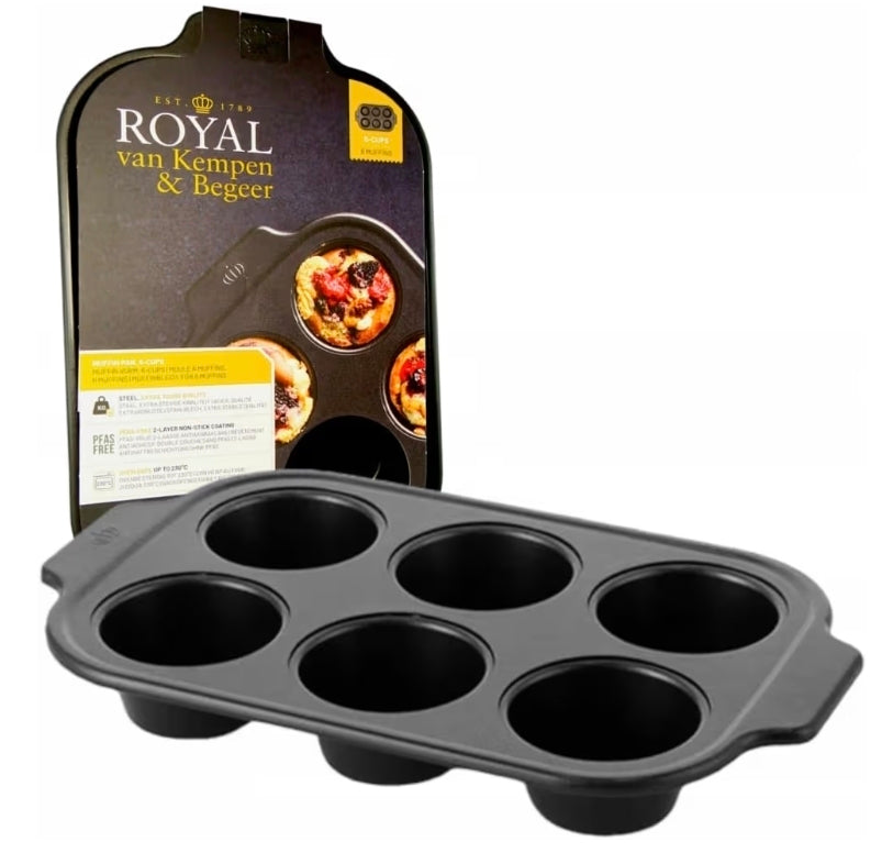 Muffinform für 6 Muffins von Royal van Kempen und Begeer, Neu und Ovp
