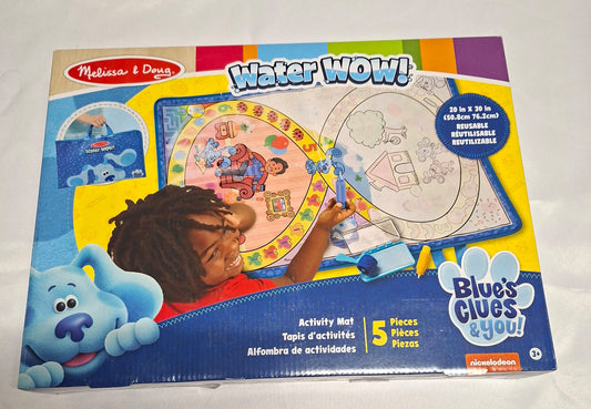 Melissa & Doug Water WOW Blue's Clues Aktivitätsmatte, Neu
