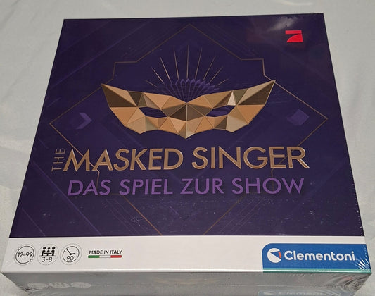"The Masked Singer" das offizielle Brettspiel zur TV-Show von Clementoni