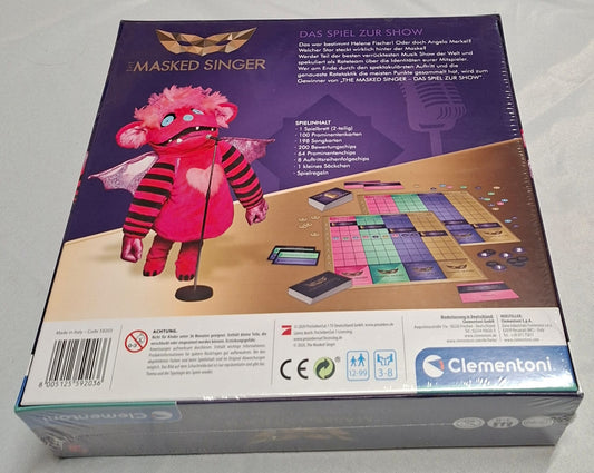 "The Masked Singer" das offizielle Brettspiel zur TV-Show von Clementoni