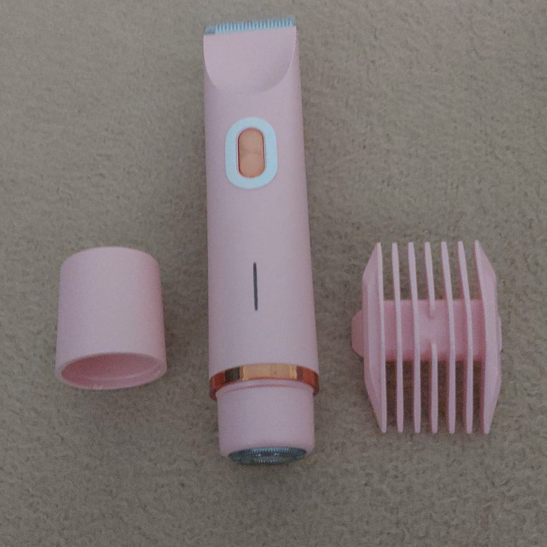 Elektrorasierer 2 in 1, mit Doppelkopf, Bikini Trimmer