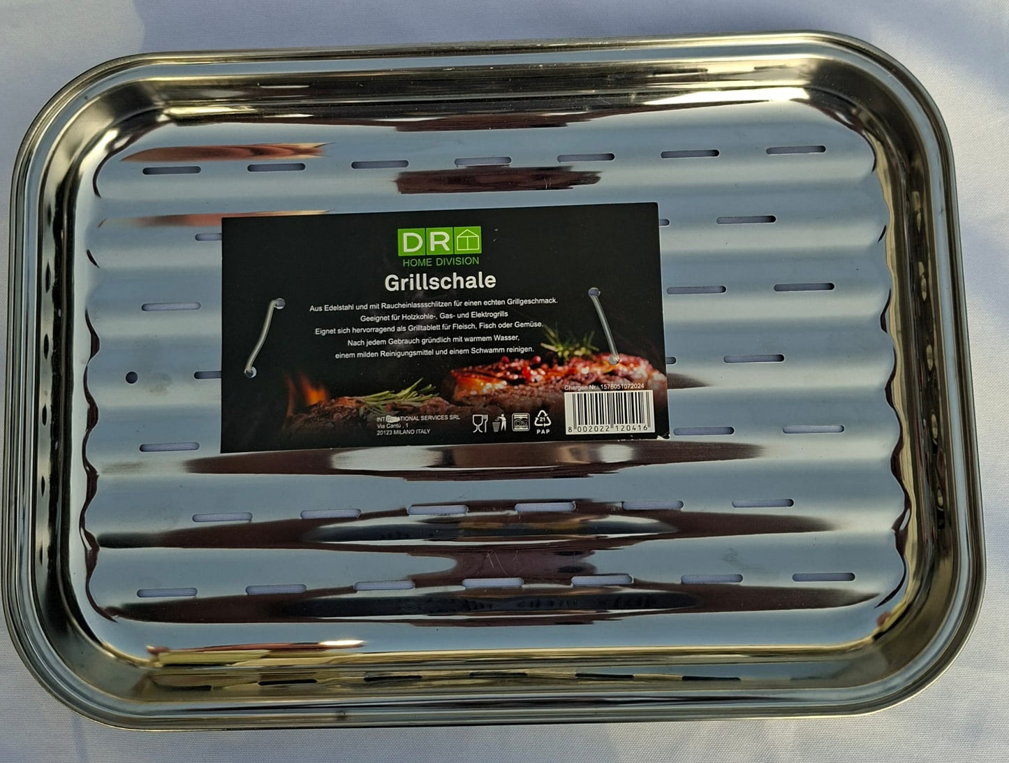 Grillschale aus Edelstahl von Home Division, Neu