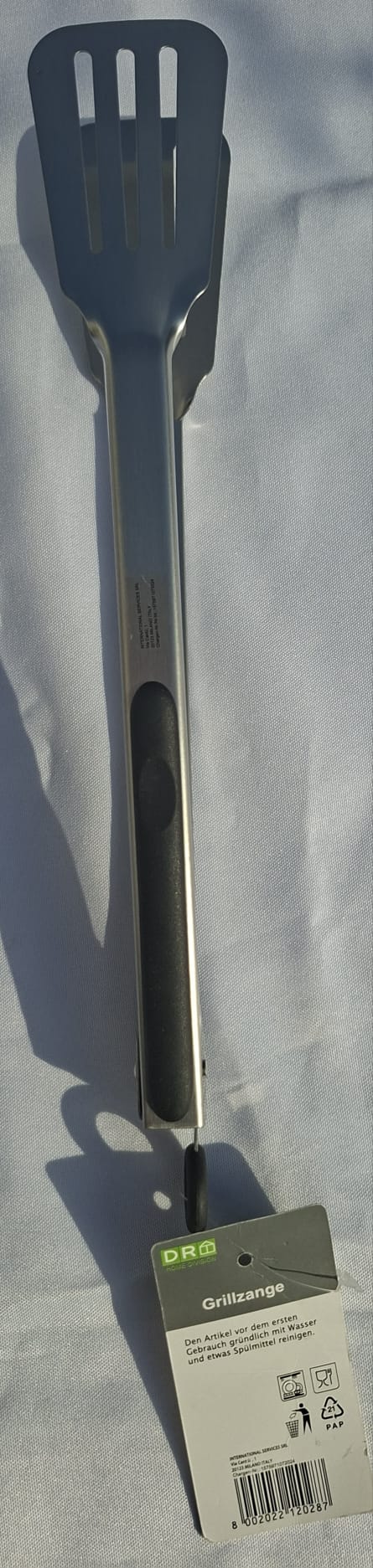 Grillzange, Küchenzange, Küchenhelfer aus Edelstahl, Neu