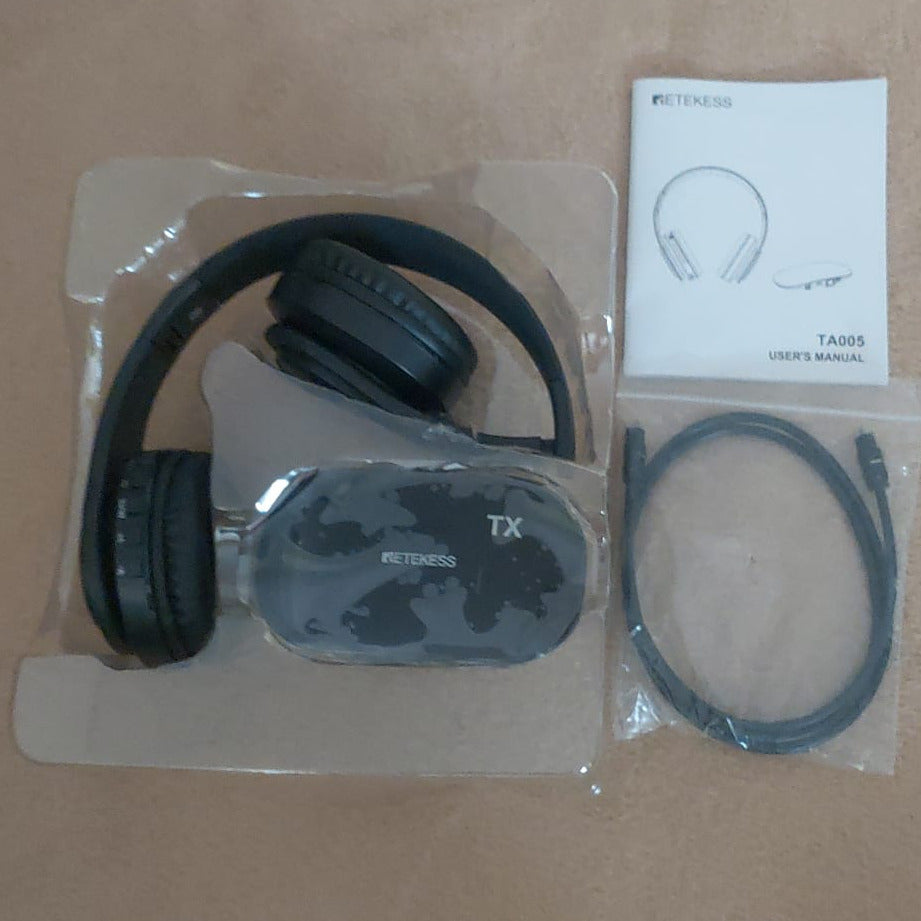 Retekess TA005 Kabellose Kopfhörer, Funkkopfhörer